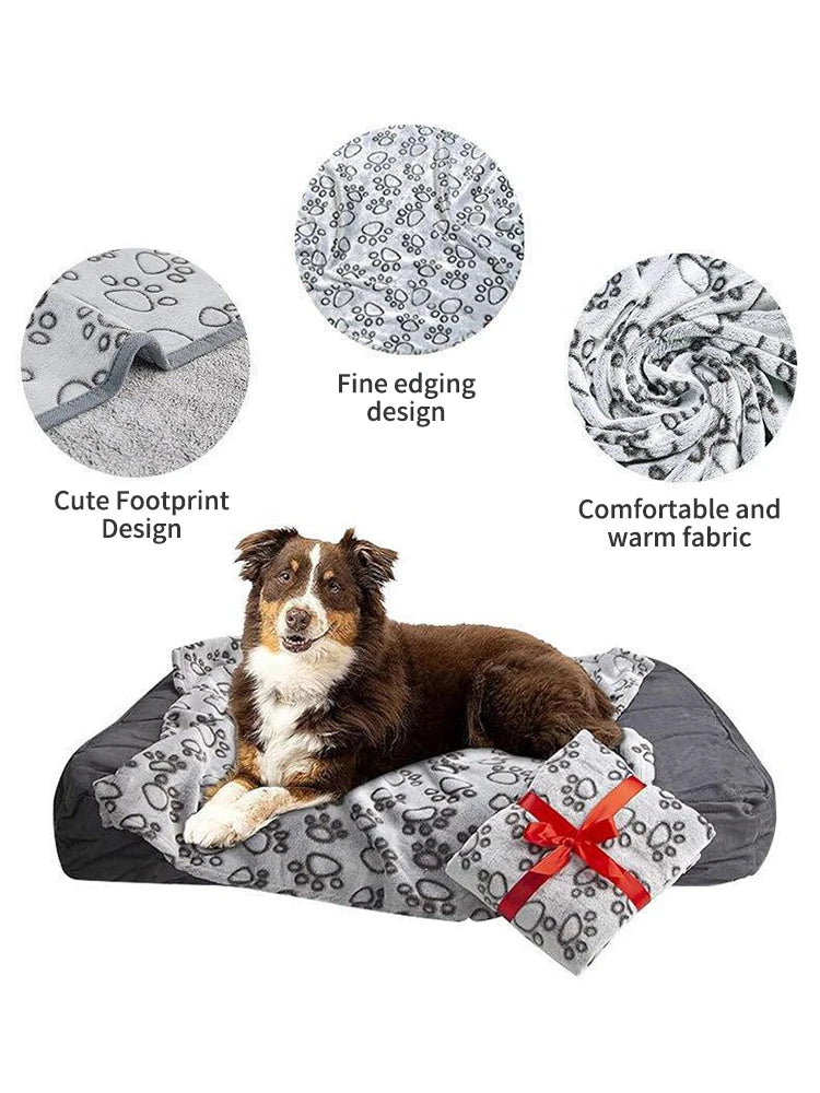Cozy Winter Pet Blanket