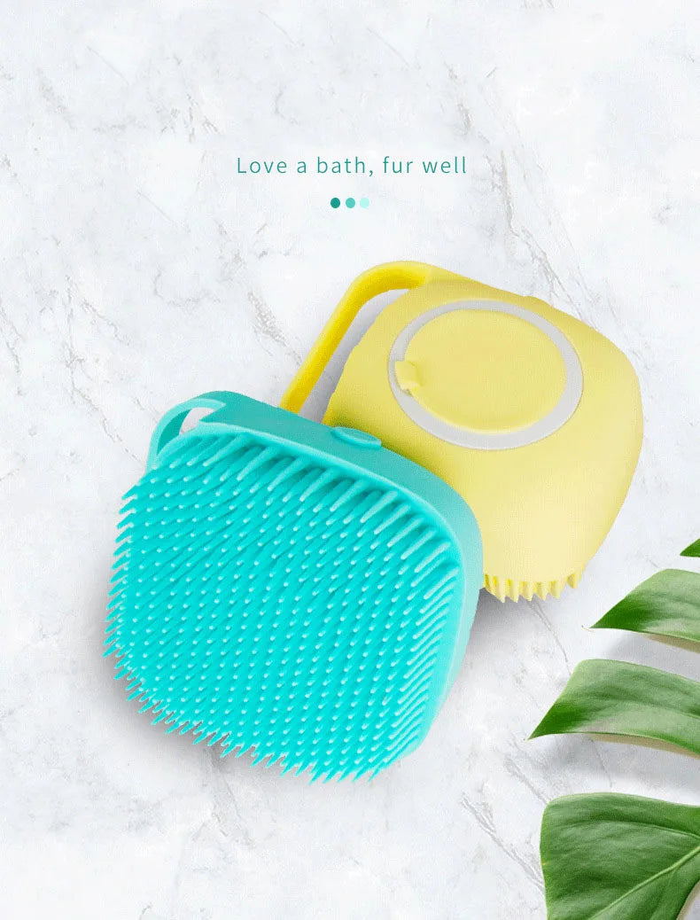 Silicone Pet Bath Brush
