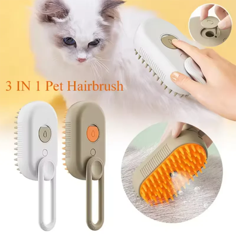 Pet Grooming Spray Brush