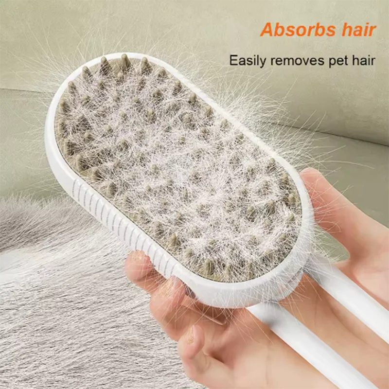 Pet Grooming Spray Brush