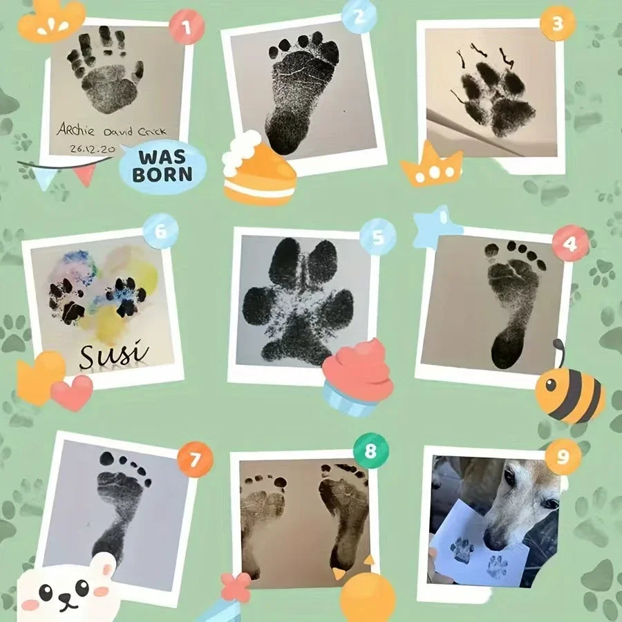 Pet Pawprint Memory Kit
